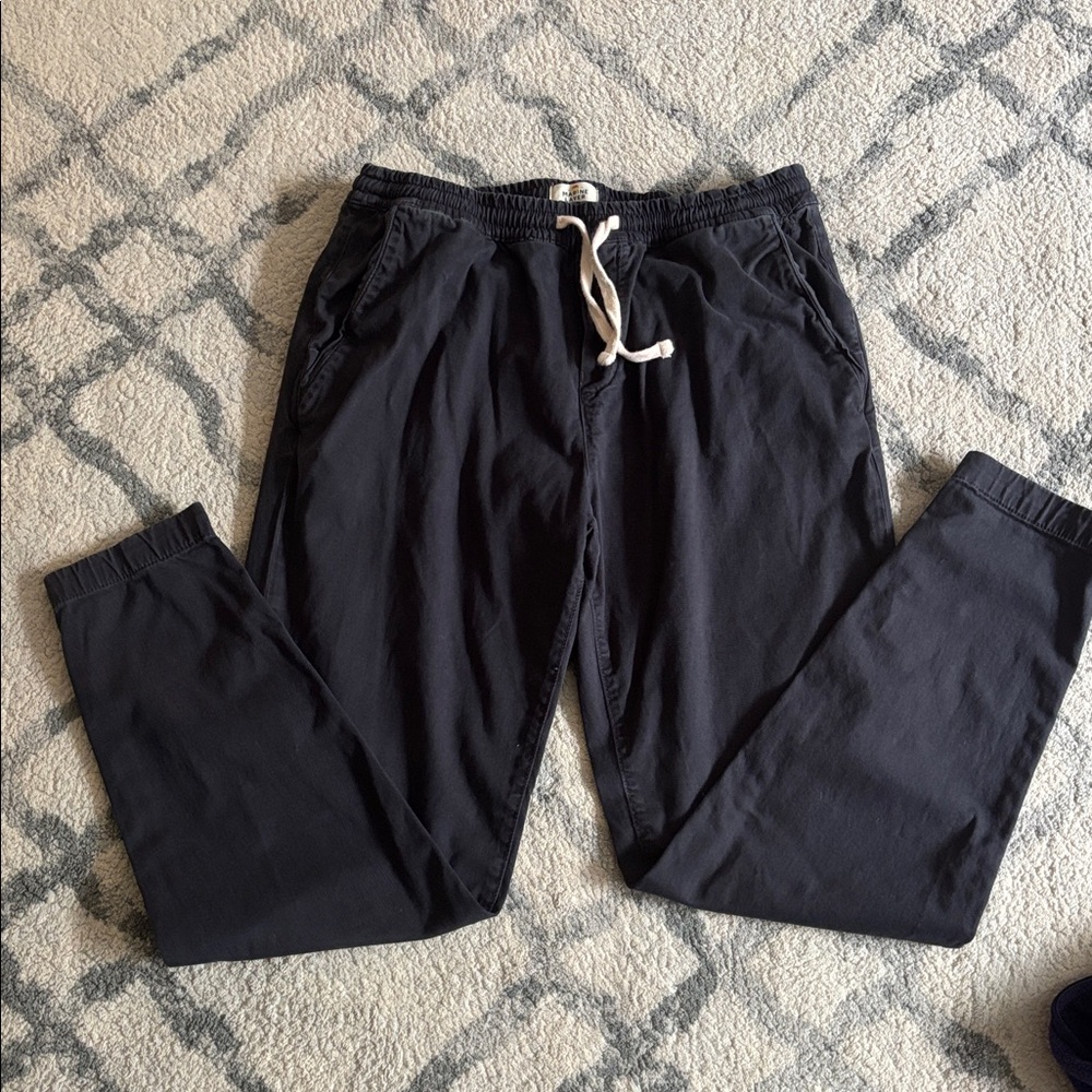 Men's marine layer Navy Blue Pull-On Jogger Pants size XL